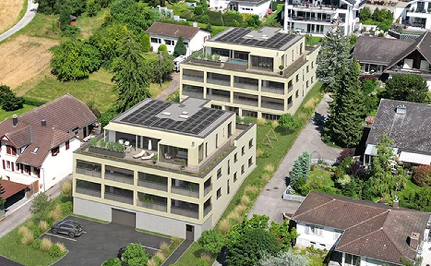 Überbauung au Soleil, 10 Eigentumswohnungen